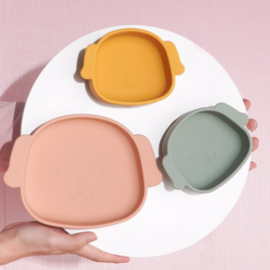 Introdução Alimentar Kit Divertido Prato com Ventosa Antiderrapante