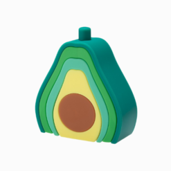 Brinquedo para Bebê Abacate de Silicone
