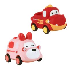 Fórmula Kids - Carrinhos de brinquedo para bebês - Ambulância e Carro de Bombeiro
