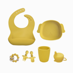 Kit Refeição de Silicone Super Fantástico (7 peças)