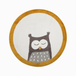 Tapete para Quarto de Bebê Antiderrapante Turma da Floresta