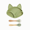 Introdução Alimentar Kit Raposinha de Silicone