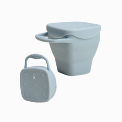 Loja Chiquititos Copo Retrátil de Silicone com Tampa para Petiscos