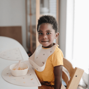 Babador de Silicone Arco-íris
