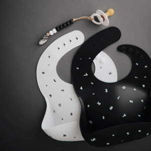 Babador de Silicone Letras