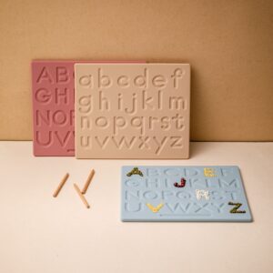 Loja Chiquititos Placa de Silicone para Aprendizagem do Alfabeto 26 Letras