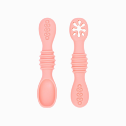Kit Colher de Treinamento de Silicone (2 peças)