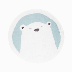 Tapete para Quarto de Bebê Urso Polar