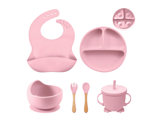 Kit Introdução Alimentar Meu Precioso de Silicone (6 peças) BPA Free