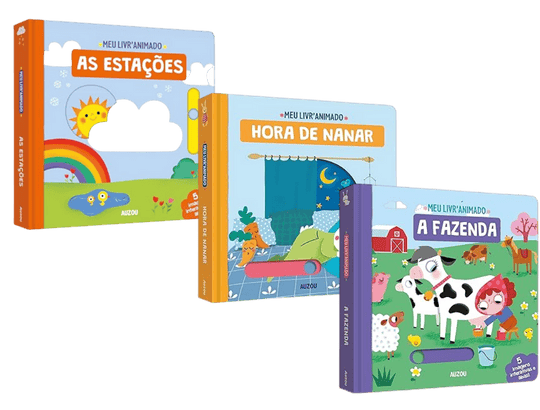 Meu livro animado: As estações