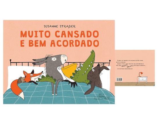 melhores livros infantis Muito cansado e bem acordado