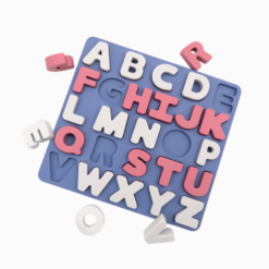 Brinquedo de Silicone Aprendendo o Alfabeto
