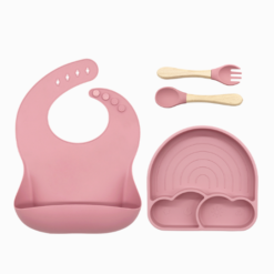 Kit Introdução Alimentar do Bebê Nuvem (4 peças)