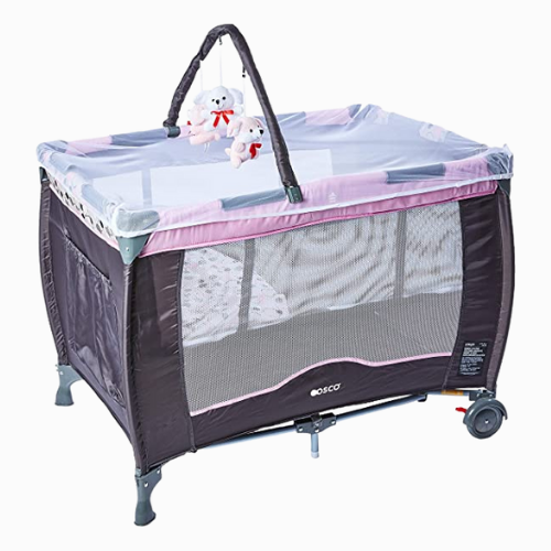 Carrinho de Bebê Toffy Cosco Kids - 0 a 15 Kg - Preto Absoluto