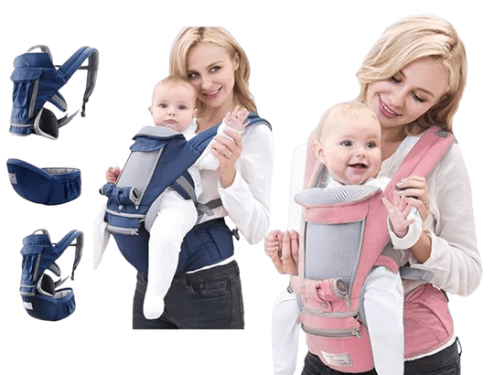 Bolsa Canguru, Ergonômica, 12 Posições