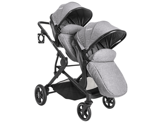 Carrinho de Bebê Gêmeos Moises Kiddo