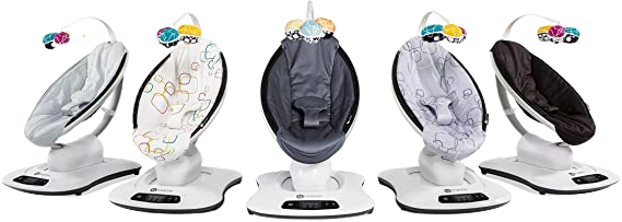 Cadeira de balanço Musical Mamaroo 5.0-4Moms Wifi Bluetooth - Multicor