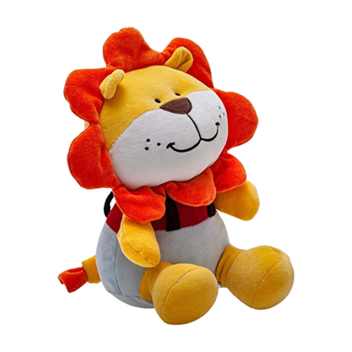 presente para criança de 1 ano Amiguinhos da Floresta Leão, Zip