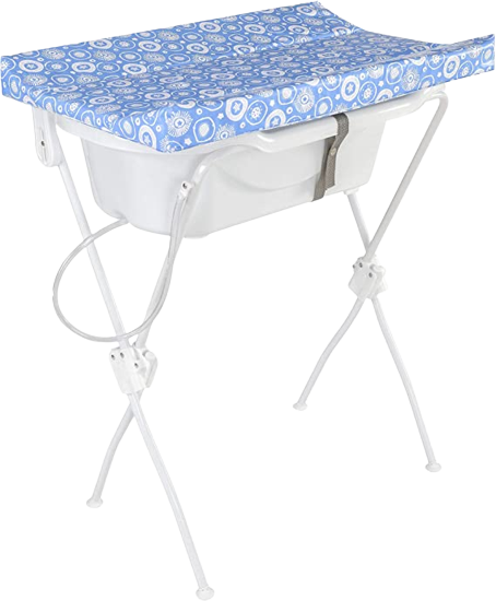 Melhor Banheira com Trocador Floripa , Tutti Baby, Azul Essencial
