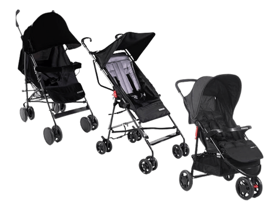 carrinho de bebê Cosco guarda chuva