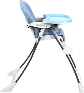 cadeira de alimentação papa e soneca azul burigotto