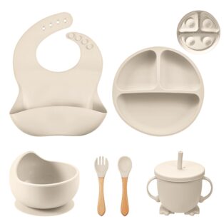 Kit Introdução Alimentar de silicone BPA Free