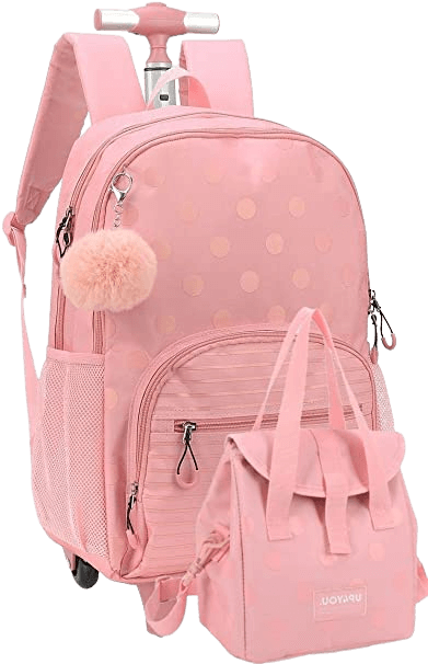 Kit Mochila Escolar Infantil para menina + Lancheira Térmica (2)