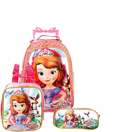 Kit Mochila Escolar Infantil para menina + Lancheira Térmica (4)