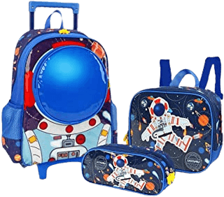 Kit Mochila Escolar Infantil para menino (3)