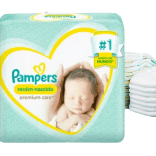 fraldas Pampers RN Premium Care