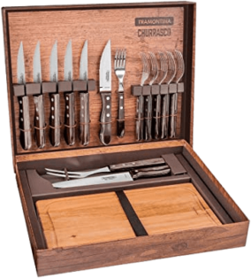 Kit de Churrasco de Presente para Pai