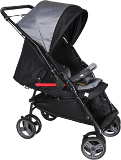 carrinho de bebê Galzerano Maranello preto