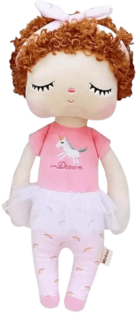 Boneca metoo Angela Encaracolada Unicórnio