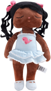 Boneca metoo Angela Poppy Preta