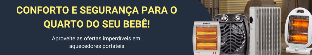 Conforto e segurança com um aquecedor para o quarto de bebê!