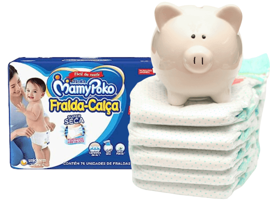Fraldas Mammy Poko em ofertas Prime Day