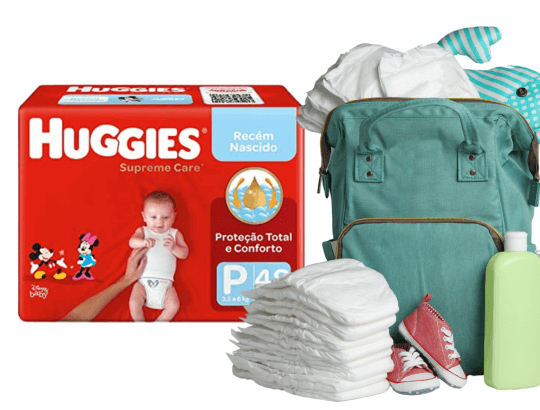 Fraldas huggies em ofertas Prime Day