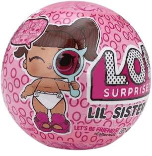 Mini Boneca Surpresa - Lol - Lil Sisters Série 4 - Candide