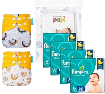 Por que dar fraldas como presentes para chá de bebê