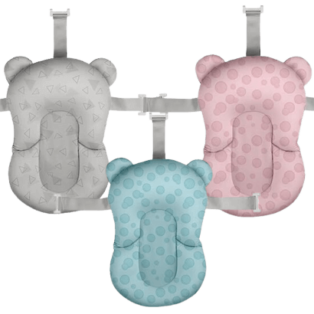 Melhor Almofada Para Banheira de Bebê Multikids multicor