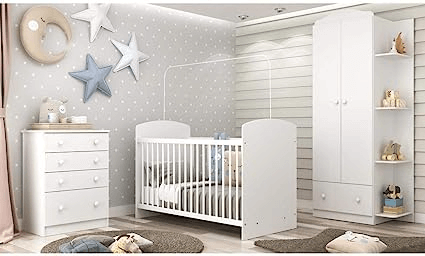 Quarto de Bebê Completo João e Maria