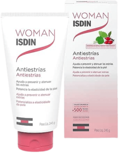 Melhor Creme antiestrias na gravidez ISDIN Woman - 245g
