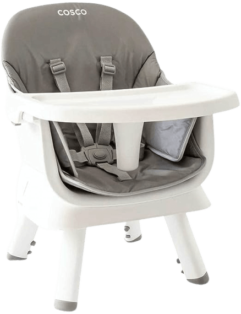 Cadeiras de Refeição Convertty 8 em 1 Cosco - Cinza