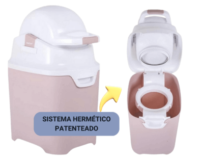 Lixeira para fraldas Odocare, Kiddo