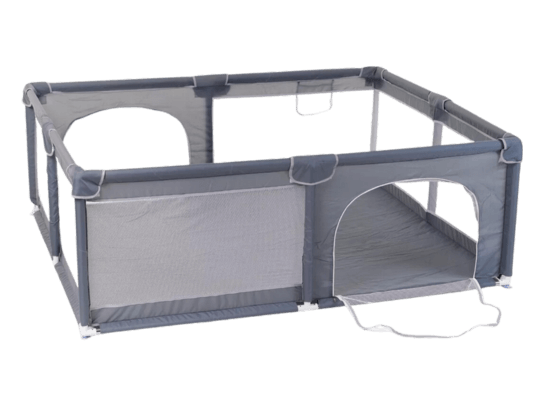 Cercado para bebês e crianças com Grade Tela De Proteção e Porta de Acesso