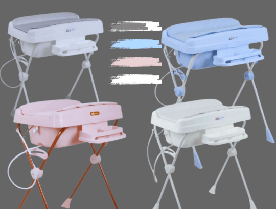 Melhores banheiras de bebê com suporte Millenia!, Burigotto, Branco