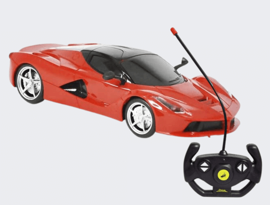 melhores carrinhos de controle remoto Sport 4 Funções 1:20 com Luz e Som, DM Toys