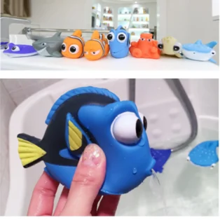 Brinquedo de Banho para Bebê Nemo e seus Amiguinhos (8 peças)