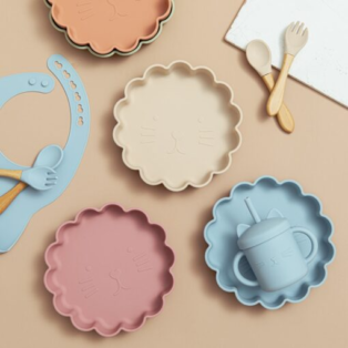 melhor prato de silicone com ventosa