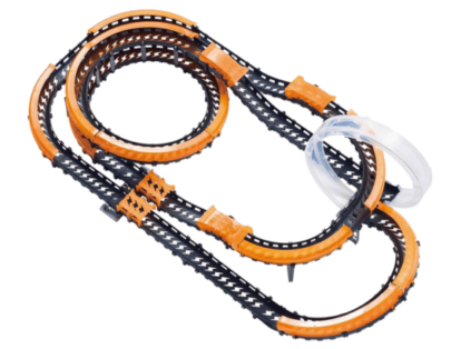 Melhores Pistas de brinquedo Hot Wheels Triple Sky Loop Wave Racers - Fun